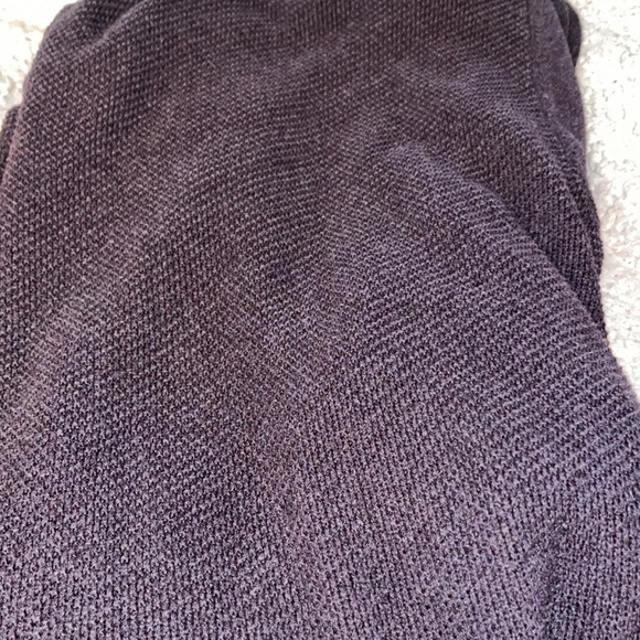 Dakini size small plum waffle knit sweater dress long sleeve with hood - Picture 14 of 16